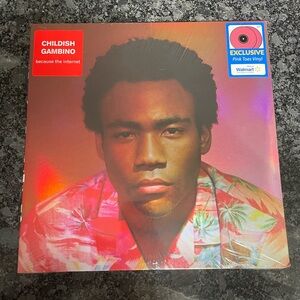 Childish Gambino “because the internet” Vinyl in original packaging